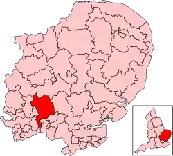 Map of constituency