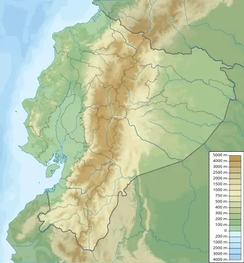 Pichincha is located in Ecuador