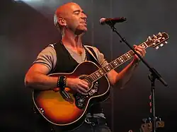 Kowalczyk performing in 2009