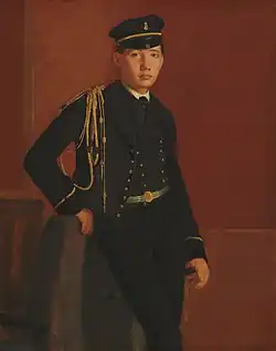Achille De Gas in the Uniform of a Cadet, 1856/57, National Gallery of Art, Washington, D.C.