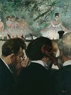 Edgar Degas, Musicians in the Orchestra