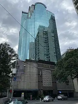 Building hosting the embassy in Mexico City