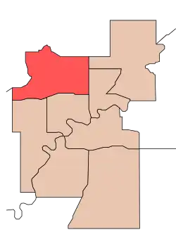 Edmonton Federal Districts