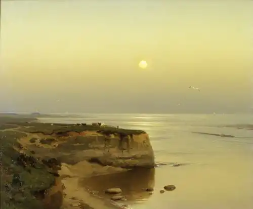 Northern Estonian seashore late in the evening