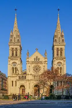 Church of Saint-Ambroise (11th arrondissement) by Théodore Ballu (1863–68)