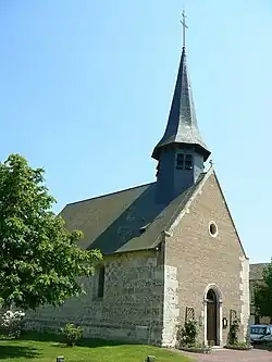 The church in Caugé