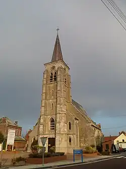 The church in Marquette-en-Ostrevant
