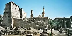 The Luxor Temple in Luxor