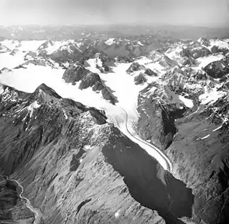 The Mitre in lower left