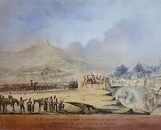 Portrait of a battalion changing sides n a battle