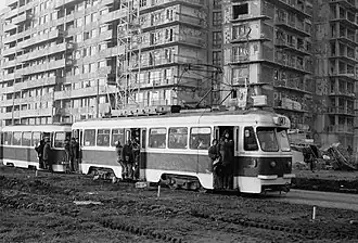 1954: The first major order for Electroputere occurs when the V54 is produced for the Bucharest tram network, entering service in January 1955.