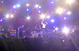 Live on stage in 2016