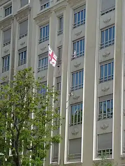 Building hosting the Embassy in Madrid
