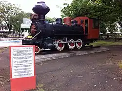 Preserved locomotive formerly used by Panay Railways