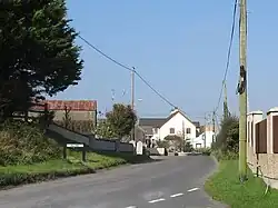A road in Ballynoe