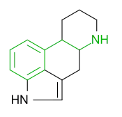 The phenethylamine moiety.