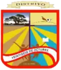 Coat of arms of Veintiséis de Octubre