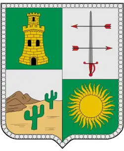 Coat of arms of La Guajira Department