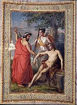 Esculape rend la vie à Hippolyte by Abel de Pujol