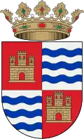 Coat of arms of Castillo de Villamalefa