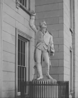 Ethan Allen (1858–61), by main entrance to Vermont Statehouse in 1904