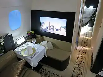 Etihad Airways A380's The Residence suite