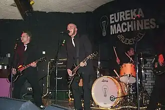 Eureka Machines performing live at the Brudenell Social Club in 2009