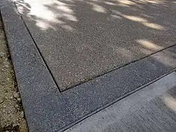 Photo of Exposed Aggregate Concrete courtesy of Gentrup Concrete LLC