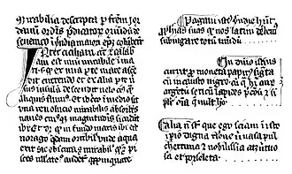 Original facsimile extracts from the unique manuscript of Jordanus, Mirabilia descripta (1329–1338)