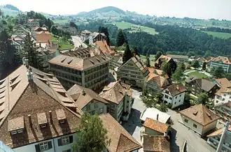 View of Trogen from the church