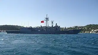 Turkish TCG F-496 Gökova Frigate