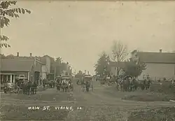 Main Street, Vining, Iowa