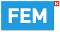 FEM first logo from 2007 to 2024