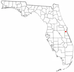 Location of Viera, Florida