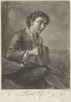 Faber – ‘’Rural Life - The Scytheman's Refreshment’’ Chaloner Smith 405 Yale Center for British Art