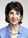 Fabiola Gianotti, two times CERN General Director, Bruno Pontecorvo Prize (2019)