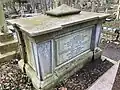 Family vault of Francis Rivington (1805 - 1885) in Highgate Cemetery (west side)
