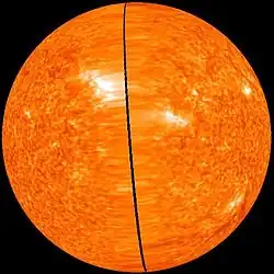 Nearly the entire far side of the Sun February 2, 2011
