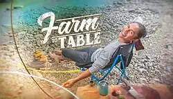 An image of JR Royol smiling and sitting on a chair. The show title is display on the upper left side of the image.