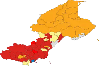 1999 results map