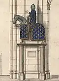 Philip the Fair's statue in Notre-Dame de Paris