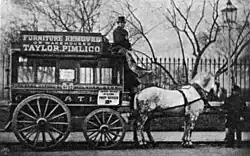 Image 257Horse-drawn omnibus in London, 1902 (from Horsebus)