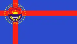 Flag of Debarca municipality