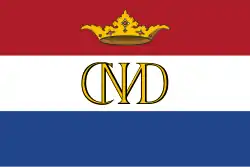 Flag used by the Dutch West India Company in Dutch Brazil