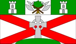 Flag of Rathmines and Rathgar Urban District Council (1929–1930)