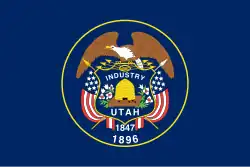 Flag of Utah (1922–2011)