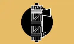 The original flag of the British Union of Fascists