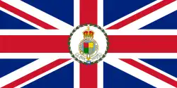 Flag of the governor-in-chief of the British Windward Islands (1903–1953)