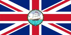 Flag of the governor of British Guiana (1875–1906)