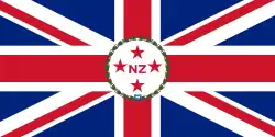 Flag of the governor of New Zealand (1874–1908)